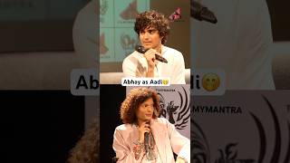 Abhay Verma mimics Aadi🤭 bollywood abhayverma [upl. by Nicola831]