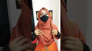 Hijab style with long dress  Hijab tutorial  Hijab style  Hijab 2024 modeststyle sunnahstyle [upl. by Claudio]