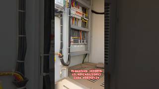 🔥Transform ￼US 1000KVA138400230V electrician lineman transformer electricity 👷‍♂️shorts [upl. by Issiah]