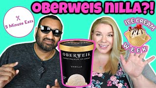 Oberweis Super Premium Ice Cream Vanilla Review [upl. by Mandle86]