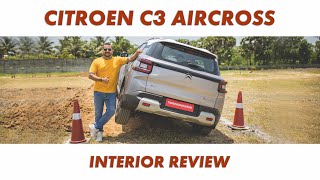 Citroen C3 Aircross Interior Review [upl. by Alleacim678]