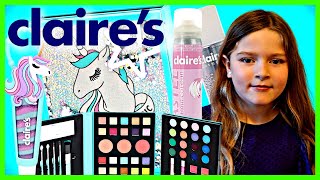 CLAIRES ACCESSORIES 🎀  CLAIRES MAKEUP SET  CLAIRES MAKEUP 🎀 [upl. by Kreit]