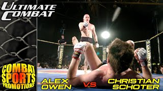 Alex Owen vs Christian Schoter  FULL MMA FIGHT  Ultimate Combat 9 [upl. by Atirak]