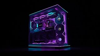 LIANLI EVO RGB  INTEL I9 14900K  IGAME RTX 4080 Vulcan W OC [upl. by Ynnad]