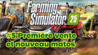 Farming Simulator 25 FR 5 🥦🍓 Première vente des légumes et nouveau matos  🔨🚜 [upl. by Ayoras254]