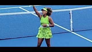 Naomi Osaka stuns 10 Jelena Ostapenko in first round of 2024 US Open [upl. by Cohn330]