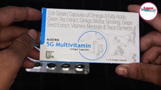 5G MULTIVITAMIN SOFTGEL CAPSULE  BODY BOST SUPPLEMENTS WEAKNESS IN BODY ALL IN ONE CAPSULE [upl. by Deron]