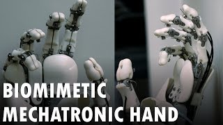 3D Printed Biomimetic Mechatronic Hand Project Presentation [upl. by Inaluiak]