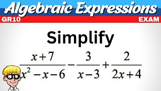 Simplify Grade 10 Algebraic Expressions [upl. by Oicaroh193]