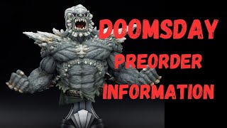 Tweeterhead 13rd Scale Doomsday Bust Preorder Info [upl. by Dede]