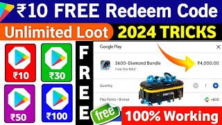 🔥₹10 Unlimited Trick Free redeem code app  How to get free google redeem code  google gift card [upl. by Schechinger366]