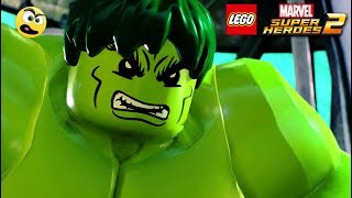 Lego Marvel Super Heroes 2 Parte 19 HULK ESMAGA  Caraca Games [upl. by Trinatte]