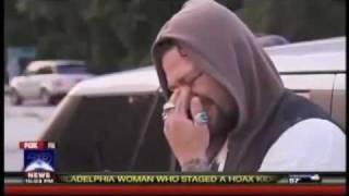 Bam Margera crying RIP Ryan Dunn [upl. by Oicnaneb]