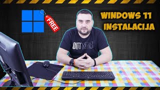 KAKO INSTALIRATI WINDOWS 11 [upl. by Ho]