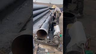 Tar anti corrosion pipe coating [upl. by Stevy]