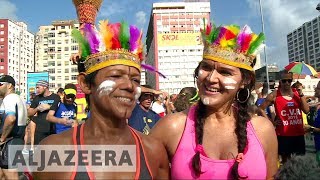 🇧🇷 Party time in Brazil Dancing away troubles at Carnival [upl. by Stiruc]