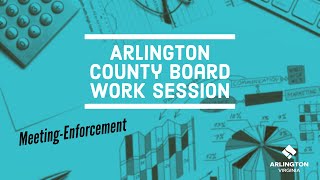 Arlington County Board Work Session  November 13 2024 [upl. by Sedecram439]