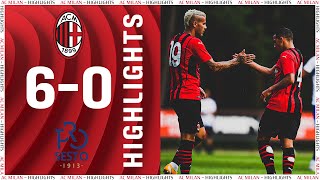 Highlights  AC Milan 60 ProSesto  Preseason 202122 [upl. by Eirameinna]