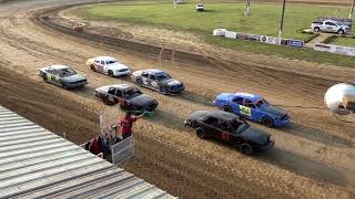 Brownstown Speedway Crown Vics June 17 2023 [upl. by Namus]