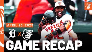 Tigers vs Orioles Game Recap 42323  MLB Highlights  Baltimore Orioles [upl. by Arhat710]