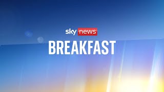 Sky News Breakfast  Saturday 23 November [upl. by Leen]