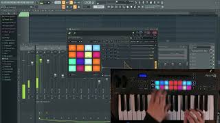 Novation FL Key 37 Jammery [upl. by Hayyifas]