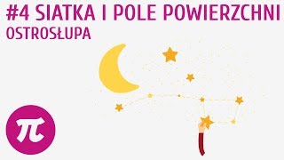 Siatka i pole powierzchni ostrosłupa 4  Ostrosłupy [upl. by Tcideneb70]