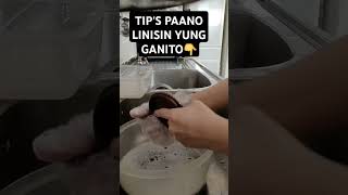 Paano linisin ang mamantika at kulay itim na sa yung gas hob burnertips tipsandtricks [upl. by Gabbey508]