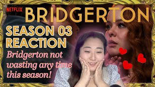 Bridgerton S3 Pt 1  Reactions to only Colin and Penelope scenes as the other plot lines sucked lol [upl. by Eichman]