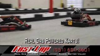 FastLap Indoor Go Kart Racing in Riverside California [upl. by Assil]