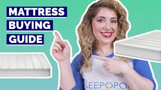 Mattress Buying Guide  How To Choose The Right Mattress For You [upl. by Llewon]