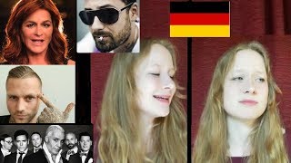 bandas e cantores alemães 2 reagindo à suas dicas Sido Rammstein Kontra K Andrea Berg [upl. by Nohsid575]