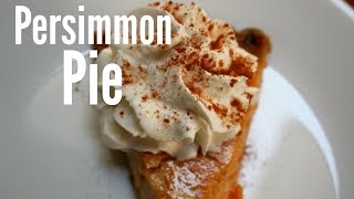 How to Make Persimmon Pie  rachel republic [upl. by Thin]