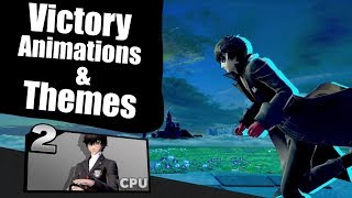 Jokers Victory Animations amp Themes  Super Smash Bros Ultimate [upl. by Queridas]