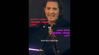 Darth Caedus vs Jaina Solo [upl. by Raquela340]