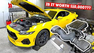 INSTALLING a MASSIVE 30L Whipple Supercharger on my 2024 Mustang GT MADE INSANE POWER [upl. by Laina]