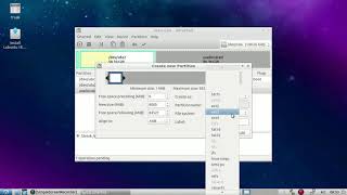 Como particionar dividir o HD disco rígido pelo GParted no Linux [upl. by Daitzman750]