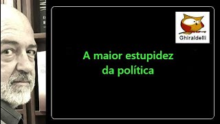 Qual o erro central da política [upl. by Tiffy240]