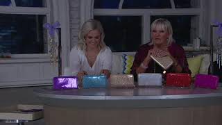 Kirks Folly Glitter Goddess Zippered Wallet on QVC [upl. by Nnylireg74]