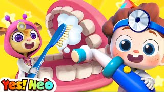 Lets Visit the Dentist  Healthy Habits  Dentist Song  Nursery Rhymes amp Kids Songs  Yes Neo [upl. by Shaefer]