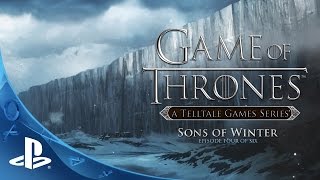 PS4  Game of Thrones Episode 1 Launch Trailer Telltale Games [upl. by Eedoj252]