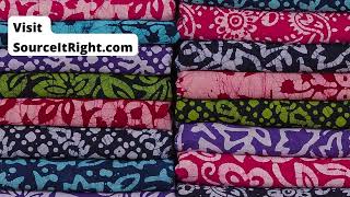 Buy Batik Print Fabric Online [upl. by Ynagoham153]