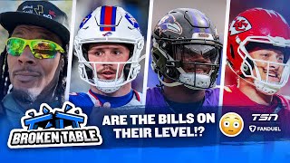 ARE THE BILLS IN THE SAME CLASS AS THE CHIEFS AND RAVENS  Broken Table [upl. by Renard]