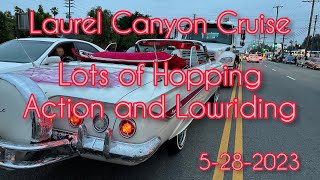 Low Rider Cruise Night In The San Fernando Valley 5282023 [upl. by Urbanna64]