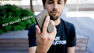 Pop Socket Review  The Most Useful Accessory Ever [upl. by Ahsilif]