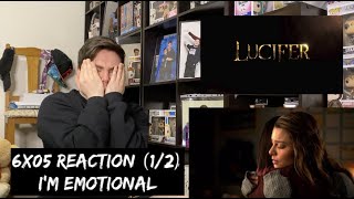 LUCIFER  6x05 THE MURDER OF LUCIFER MORNINGSTAR REACTION 12 [upl. by Yblehs]