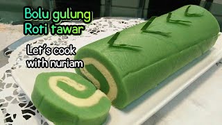 Bolu Gulung Roti Tawar  cara membuat Bolu gulung roti tawar [upl. by Doownelg]