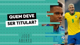 Estêvão titular Quais serão as novidades de Dorival na Seleção Brasileira Denílson analisa [upl. by Kostman993]