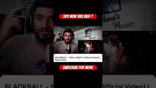 Sos blackball diss Seedhe maut🤯🔥 shorts youtubeshorts viralvideo reaction sos seedhemaut [upl. by Sacrod]