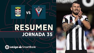 Resumen de FC Cartagena vs CD Mirandés 10 [upl. by Annoid]